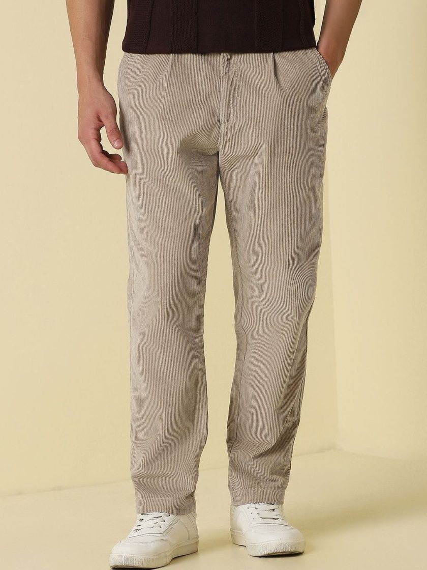 Allen Solly - Men Pleated Trousers
