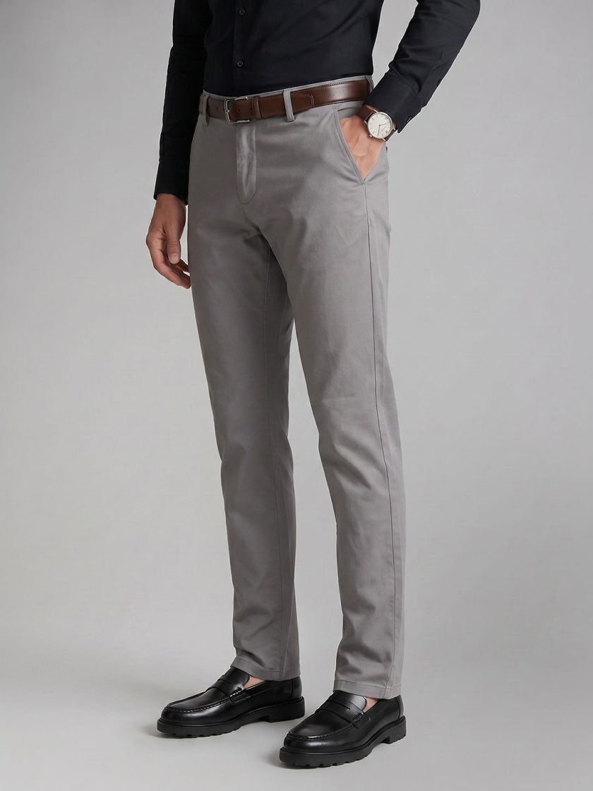 Allen Solly - Men Slim Fit Formal Trousers
