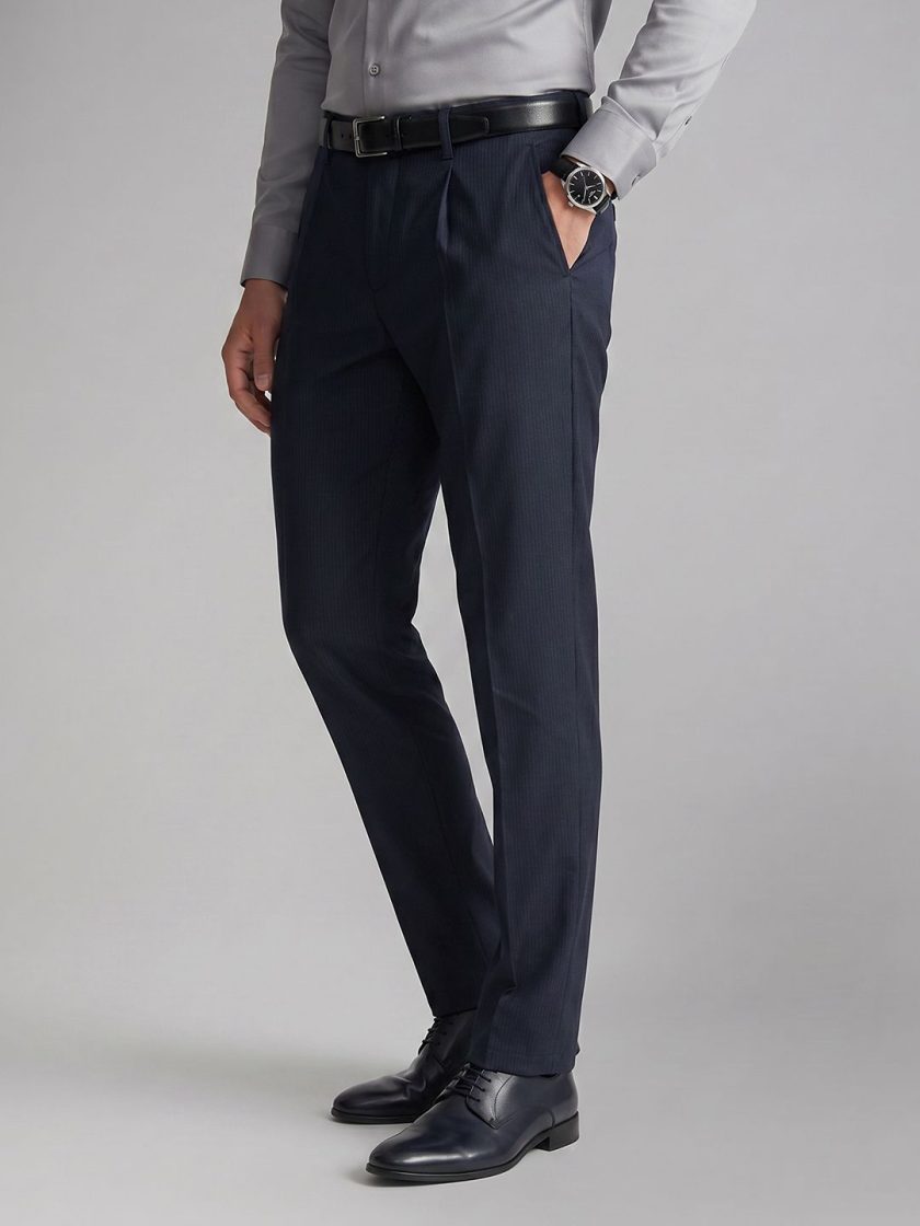 Allen Solly - Men Striped Formal Trouser