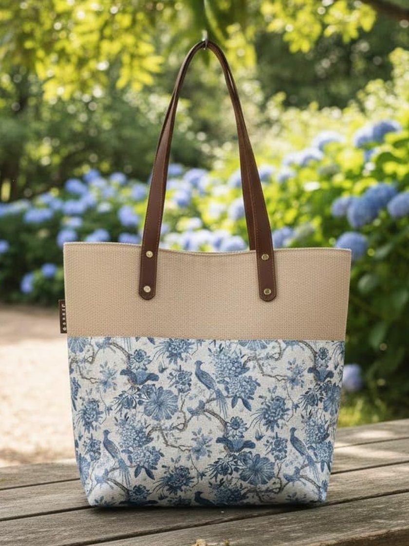 ENSAC - Floral Shopper Tote Bag