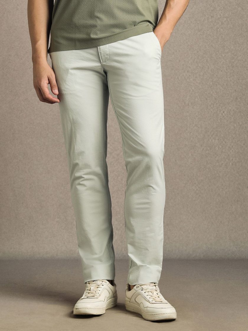 Louis Philippe Sport - Men Slim Fit Chinos Trousers