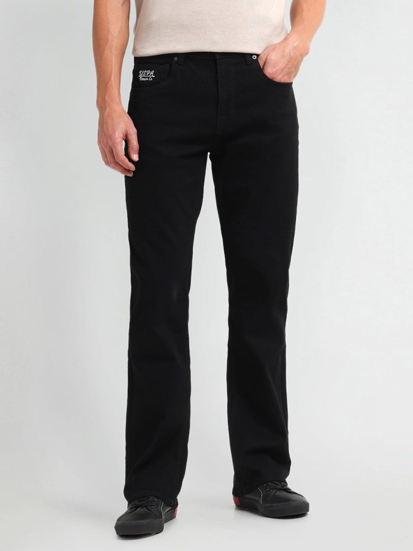 U.S. Polo Assn. Denim Co. - Men Bootcut Stretchable Jeans